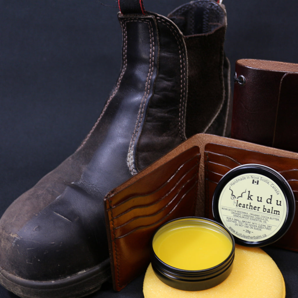 All Natural Leather Balm - 25g tin