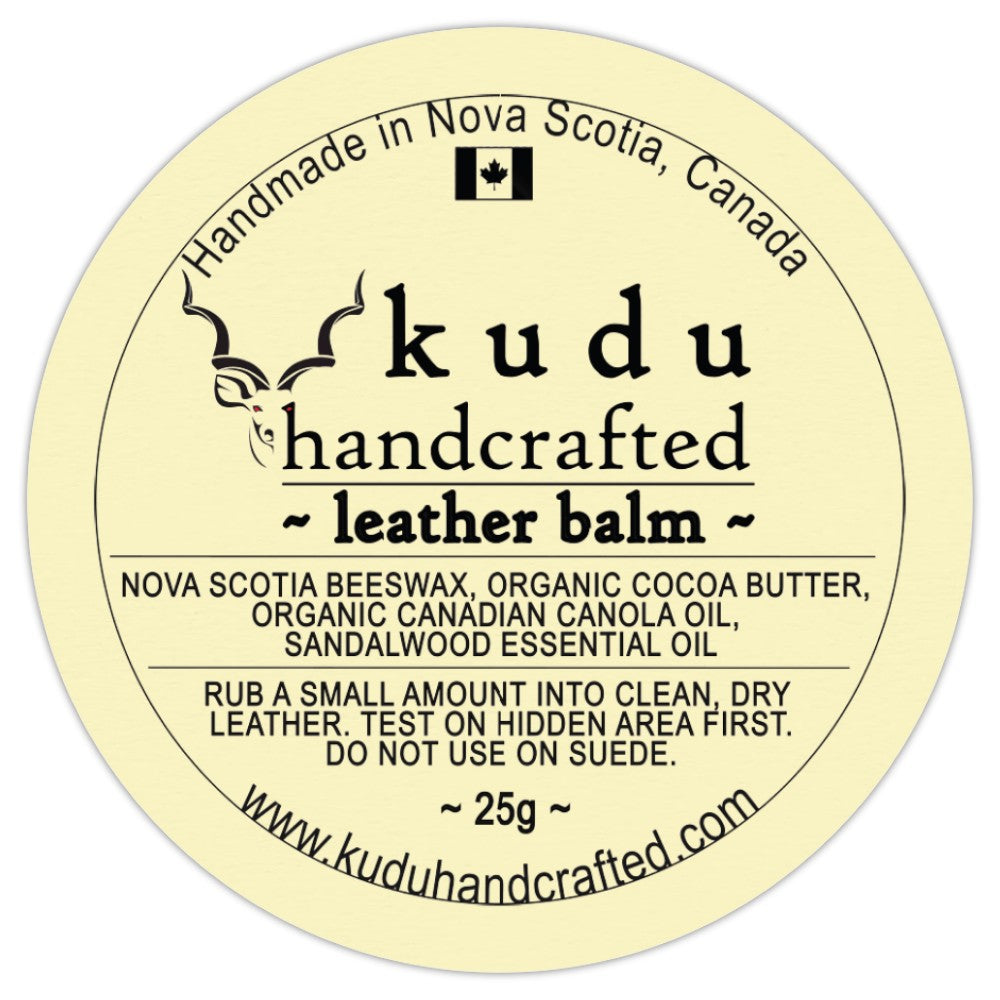 All Natural Leather Balm - 12 pack, 25g tins, Free Delivery in HRM